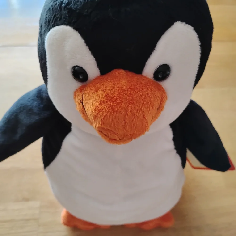 Kohl's Plush Penguin Toy - Black, White & Orange